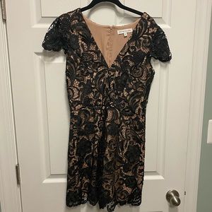 Dress The Population Lace Romper